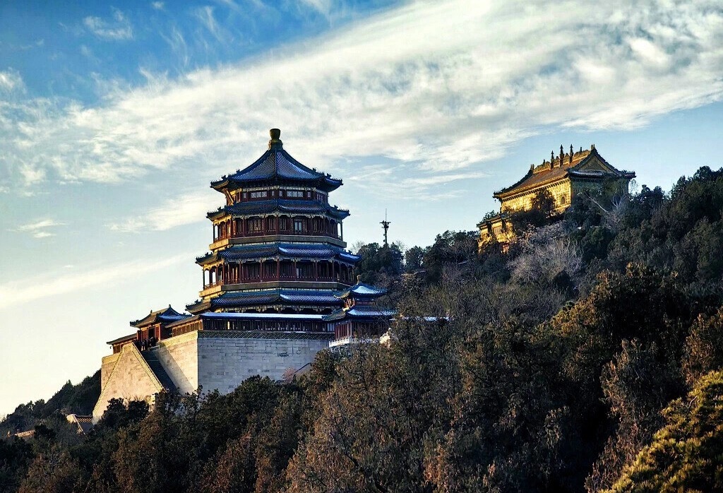 Summer Palace Fragrant Hill Pagoda